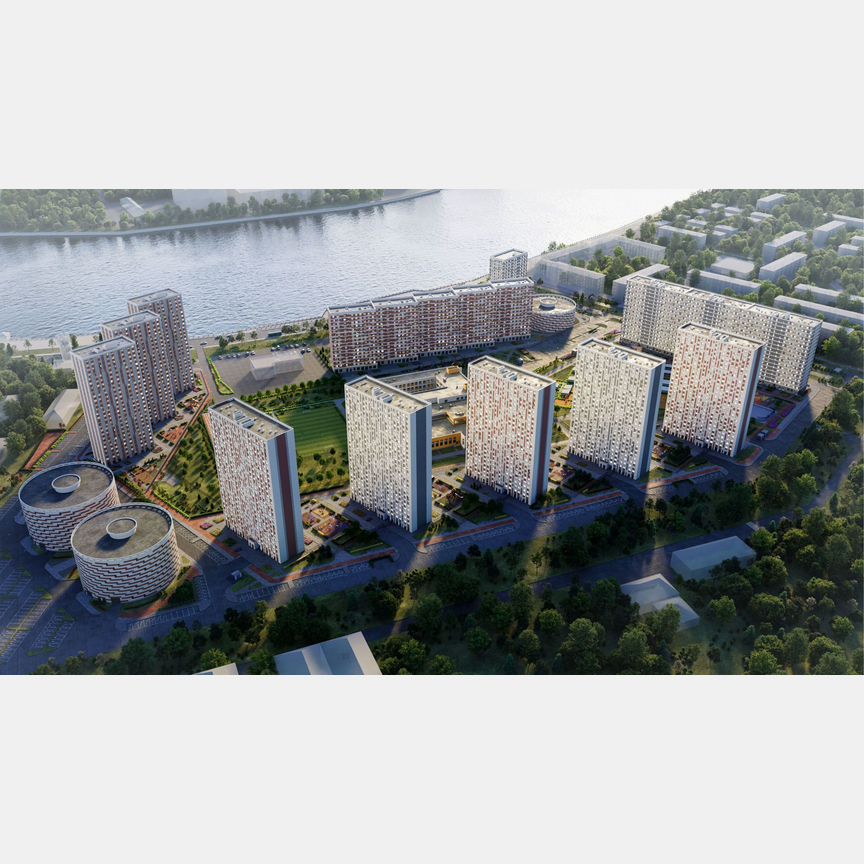 2-к. квартира, 53,3 м², 15/25 эт.