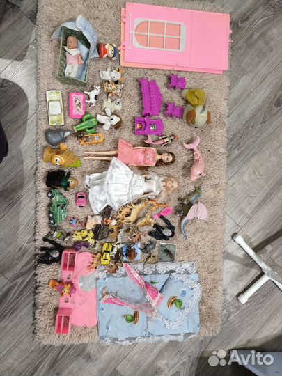 Беременная барби макдональдс звери пакетом