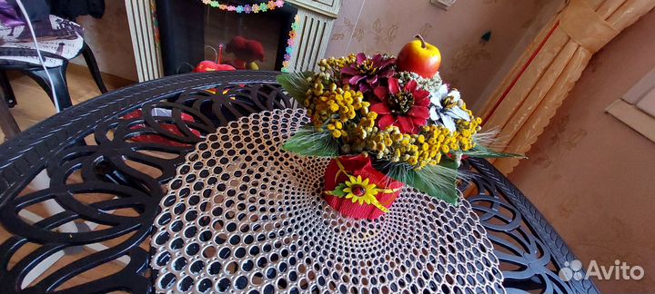 Букет любви.Поделка для садика и школы