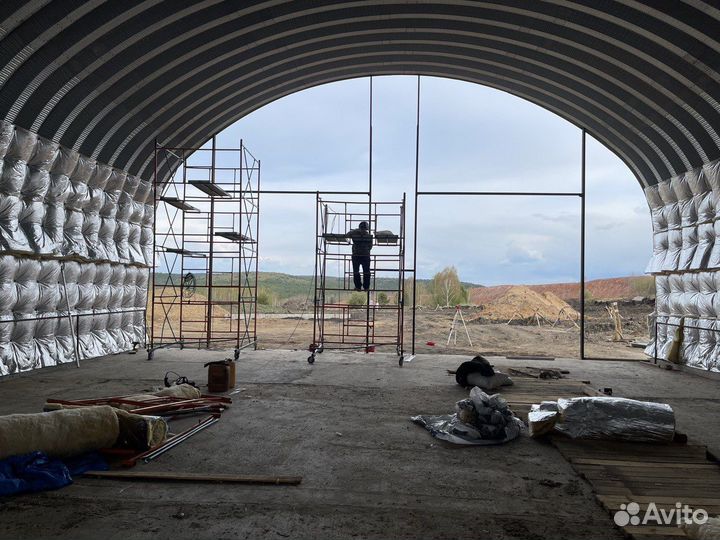 Быстровозводимые здания, ангары разборные, склады