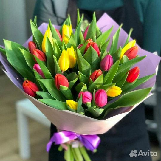 Тюльпаны оптом доставка цветов Кемерово тюльпаны