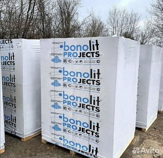 Пеноблок/Газоблок Bonolit