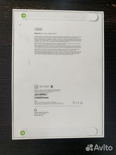 iPad pro 11 M4 256gb Silver