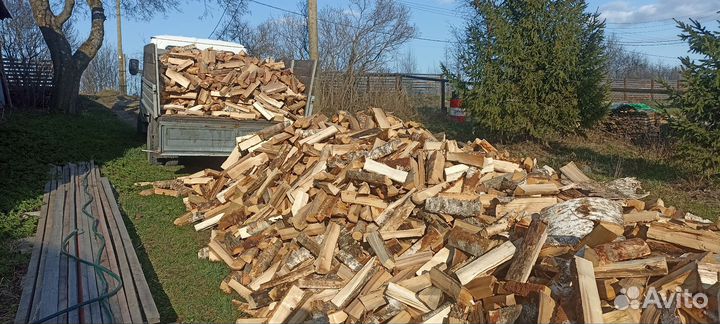 Дрова колотые