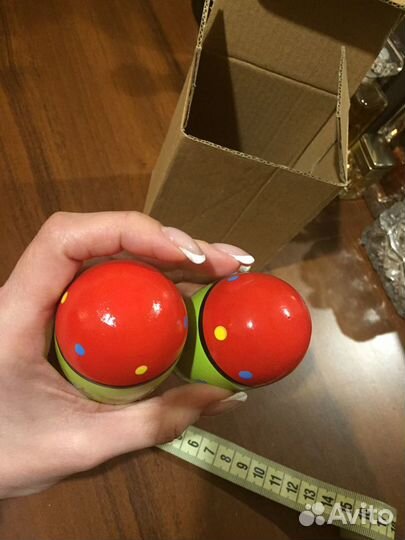 Маракасы деревянные.новые