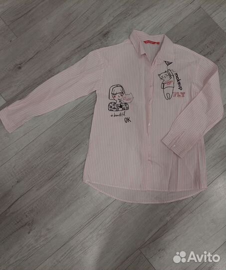 Рубашка на девочку 152