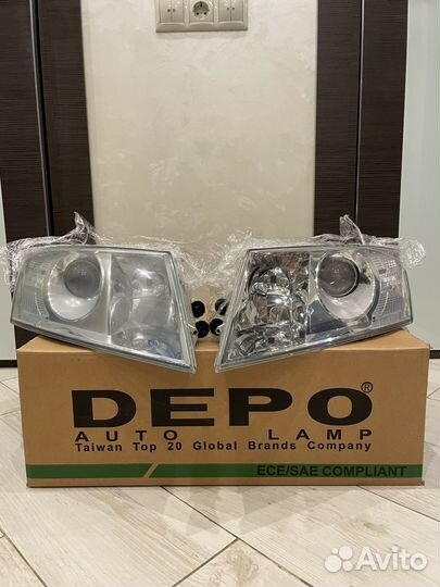 Фары skoda octavia A5 дорест