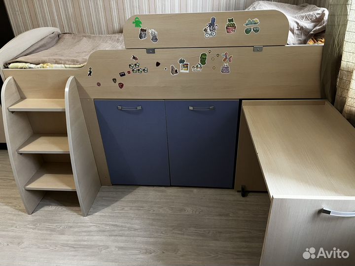 Детская кровать чердак