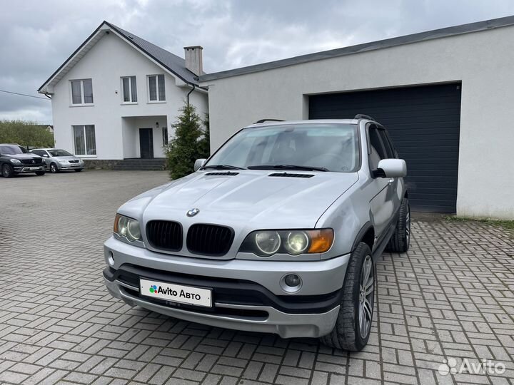 BMW X5 3.0 AT, 2002, 410 000 км