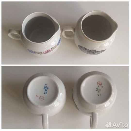 Винтажные молочники