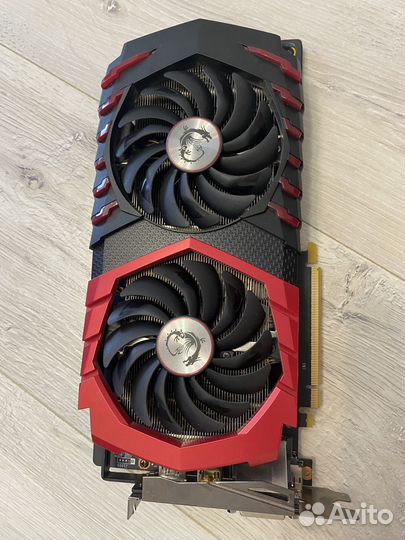 Видеокарта MSI geforce gtx 1060 gaming x 6G