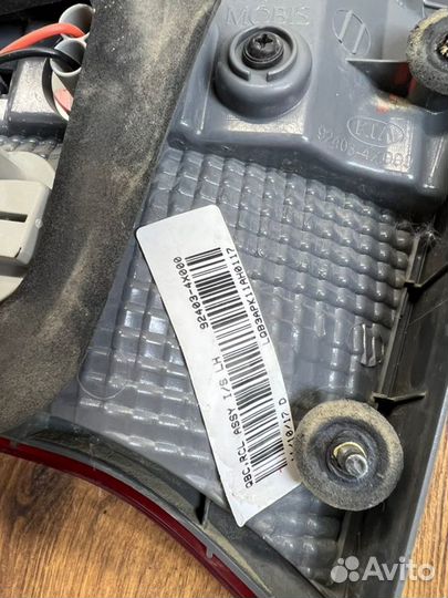 Фонарь заднего хода задний левый Kia Rio 3 2014