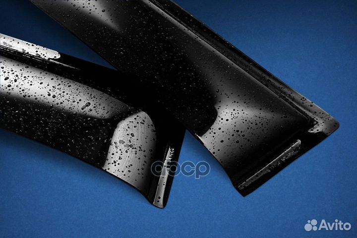 Дефлектор окон 2 шт. (накладной скотч 3М) ford