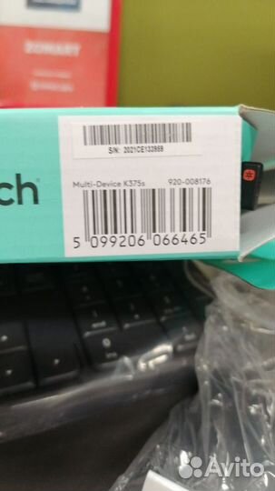 Logitech K375s клавиатура