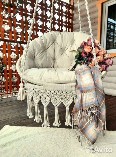 Подвесное кресло качели