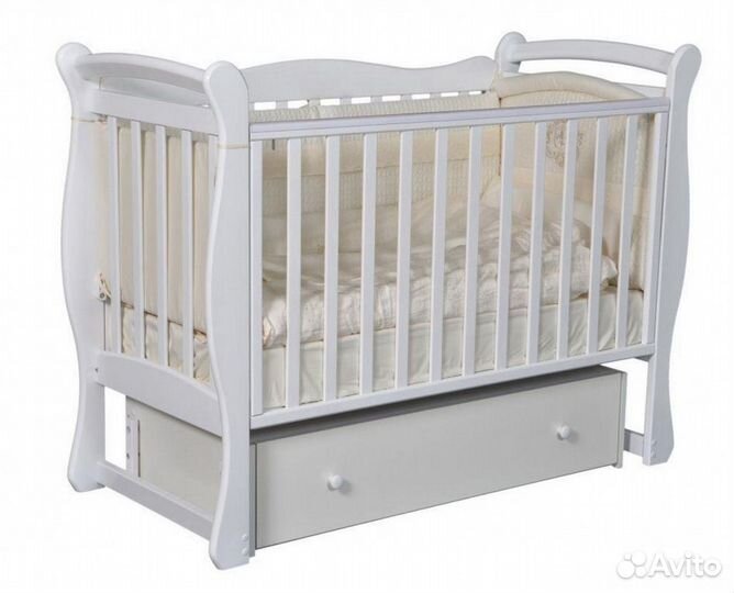 Детская Кровать Julia 1 белая. Новая в упаковке