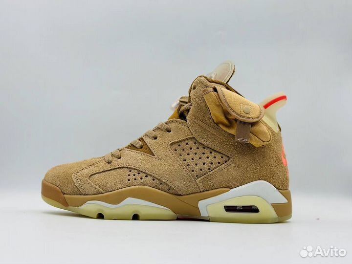 Кроссовки Nike Air Jordan 6 x Travis Scott