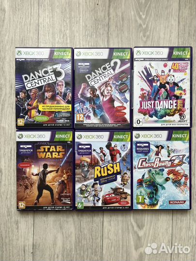 Лицензионный игры Xbox 360 kinect