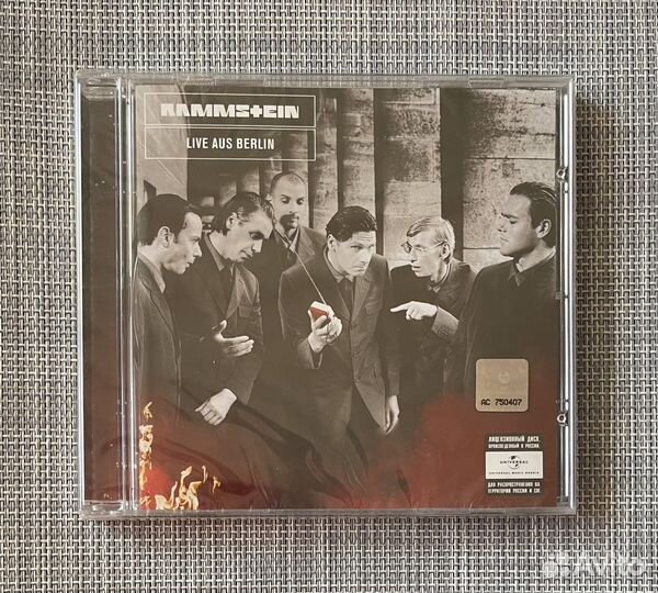 Rammstein - Live Aus Berlin CD Rus