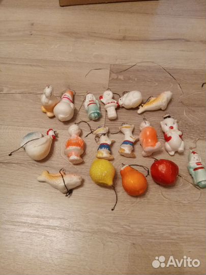 Елочные игрушки СССР