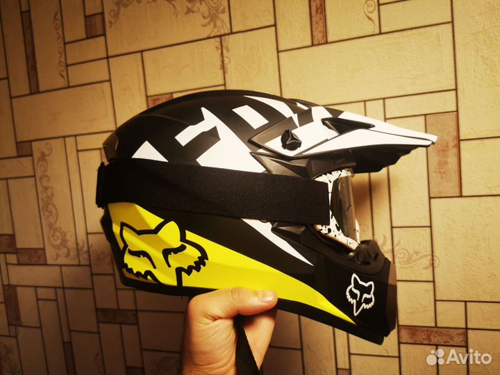 Мотоциклетный шлем новый