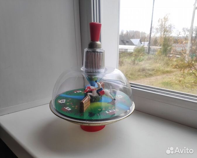 Юла СССР скачущий всадник
