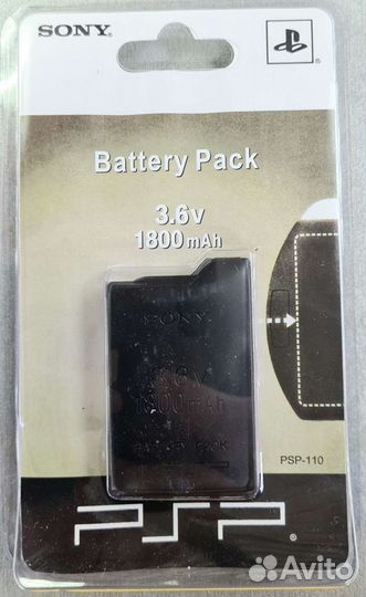 Аккумулятор Battery Pack для PSPвсех моделей новый