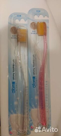 Щетки зубные Атоми