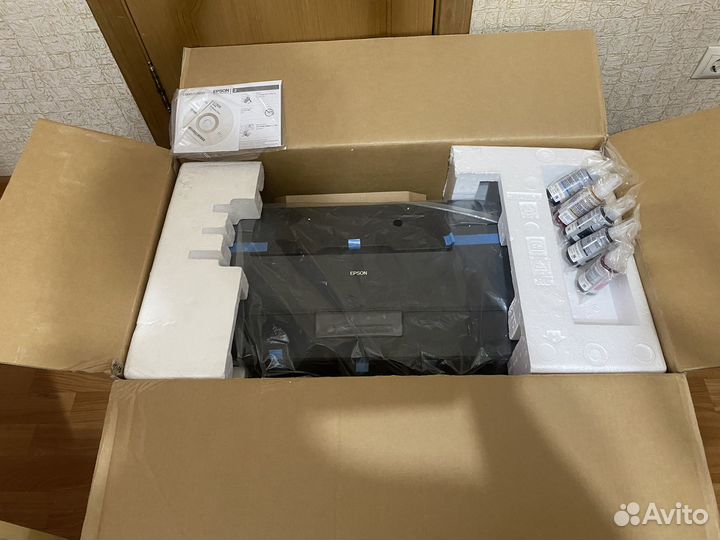 Цветной принтер epson с снпч