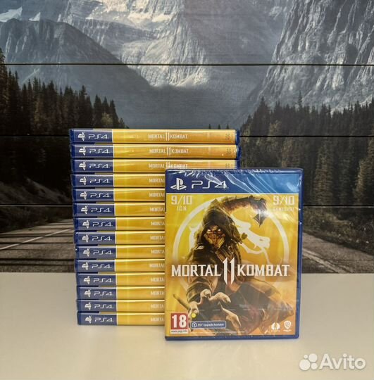 Mortal kombat 11 ps4 новые диски