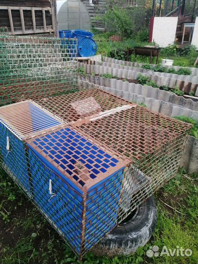 Клетки для кроликов бу