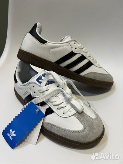 Adidas Samba женские белые