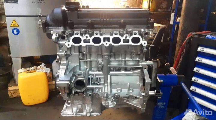 Двигатель Hyundai Solaris 1.6 g4fc Kia Rio 1.4