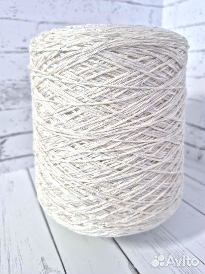 Пряжа Кашемир/пайетки Revieve Bright G&G Filati #0