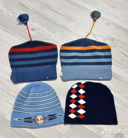 Шапки для двойни р 50-52