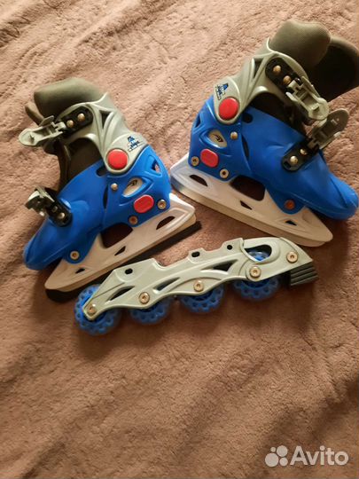 Коньки трансформеры.Ролики