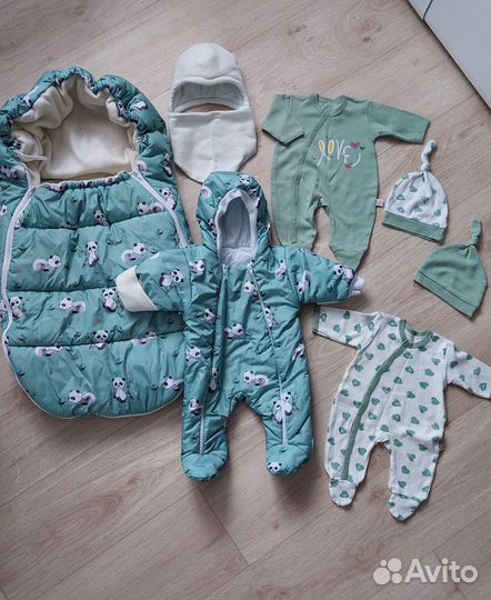 Комплект на выписку осень-весна