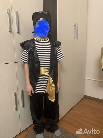 Костюм разбойника 128