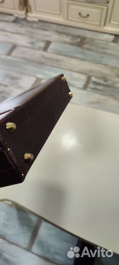 Мужской кожаный портфель новый