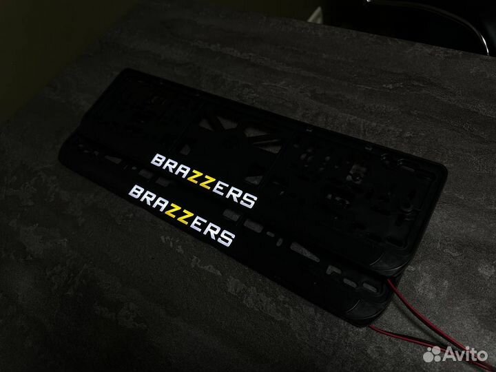 Рамка номера с подсветкой LED