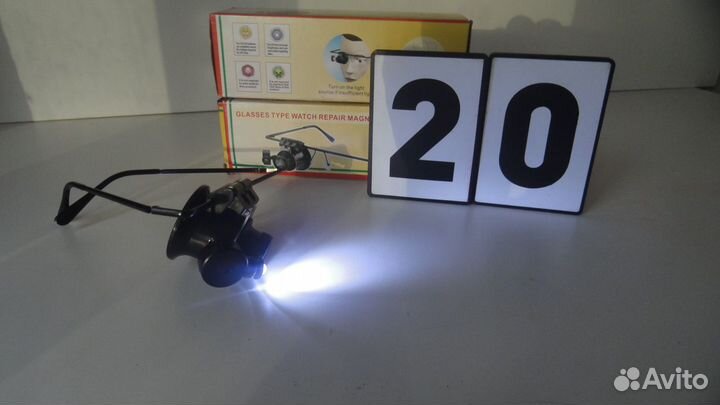 Очки лупа ювелира 20Х