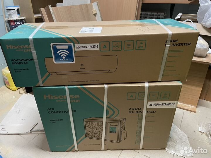 Инверторный настенный кондиционер Hisense