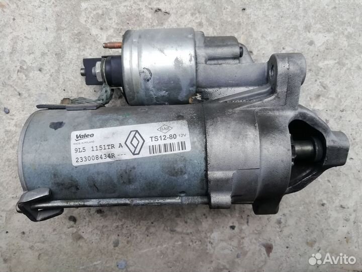 Стартер Nissan Аlmera G15 - АКПП