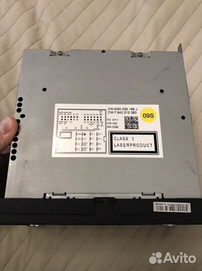 Штатная магнитола на volkswagen vag