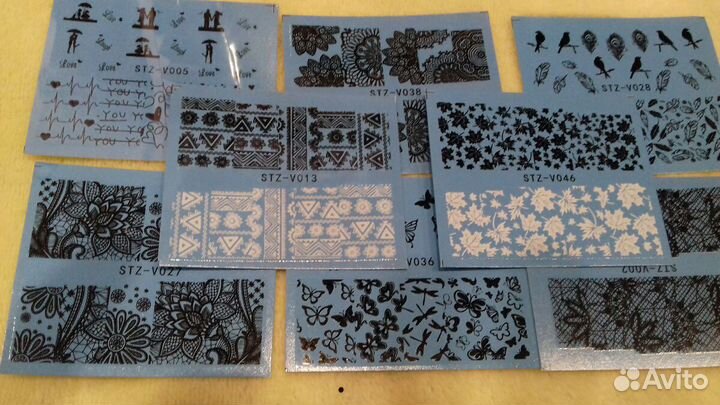 Слайдеры для дизайна ногтей