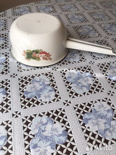 Ковшик эмалированный СССР