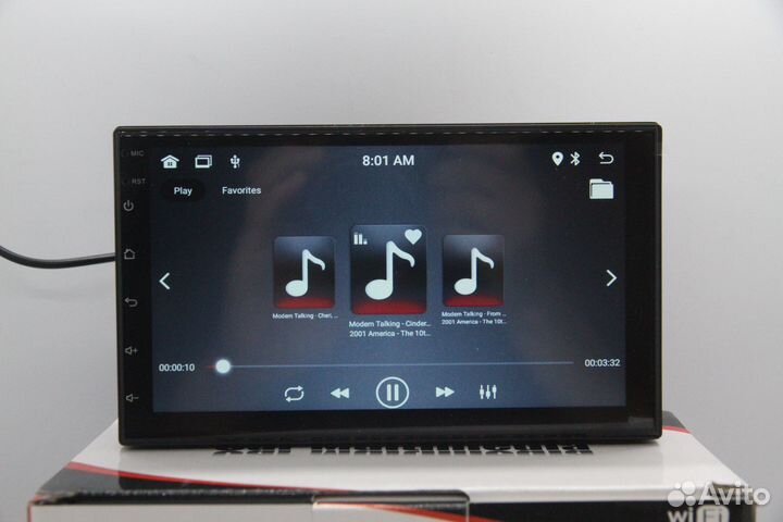 Автомагнитола Android Новая с видео и навигатором