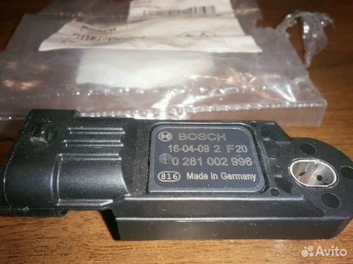 Bosch 0281002996 датчик, давление наддува
