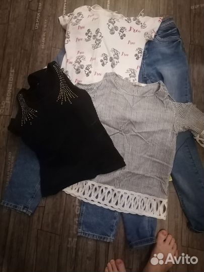 Вещи женские р. 40-42 пакетом