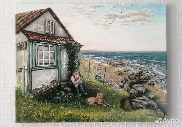 Картина маслом на холсте 